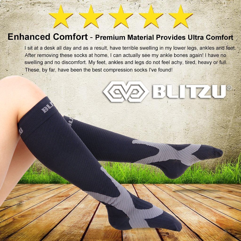 Blitzu Air Travel Compression Socks Review